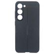 Devia Husa Leather Texture Shockproof Samsung Galaxy S23 Negru