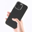 Devia Husa Ultra-Thin Carbon Fiber Magnetic iPhone 15 Pro Negru