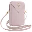 Guess Geanta pentru Telefon 4G Triangle Pink (curea reglabila)