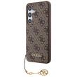 Guess Husa 4G Charms Samsung Galaxy S24 Maro