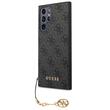 Guess Husa 4G Charms Samsung Galaxy S24 Ultra Gri