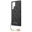 Guess Husa 4G Charms Samsung Galaxy S24 Ultra Gri
