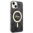 Guess Husa 4G MagSafe iPhone 15 Negru