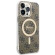 Guess Husa 4G MagSafe iPhone 15 Pro Maro