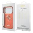 Guess Husa 4G Script Metal Logo iPhone 17 Pro Portocaliu
