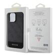 Guess Husa 4G Stripe Logo MagSafe iPhone 15 Pro Negru