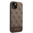 Guess Husa 4G Stripe Logo iPhone 14 Maro