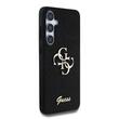 Guess Husa Fixed Glitter 4G Metal Logo Samsung Galaxy S25 Negru