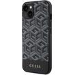 Guess Husa GCube Stripes MagSafe iPhone 15 / 14 / 13 Gri