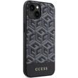 Guess Husa GCube Stripes MagSafe iPhone 15 / 14 / 13 Gri