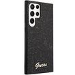 Guess Husa Glitter Script Samsung Galaxy S24 Ultra Negru