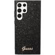 Guess Husa Glitter Script Samsung Galaxy S24 Ultra Negru