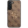 Guess Case PU 4G Metal Logo Samsung Galaxy S23 Brown