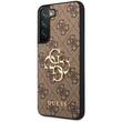Guess Case PU 4G Metal Logo Samsung Galaxy S23 Brown