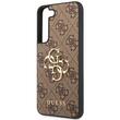 Guess Case PU 4G Metal Logo Samsung Galaxy S23 Brown