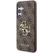 Guess Husa PU 4G Metal Logo Samsung Galaxy S24 Maro