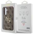 Guess Husa PU 4G Metal Logo Samsung Galaxy S24 Maro
