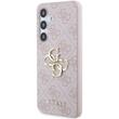 Guess Husa PU 4G Metal Logo Samsung Galaxy S24 Roz