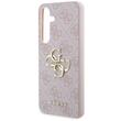 Guess Husa PU 4G Metal Logo Samsung Galaxy S24 Roz