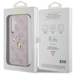 Guess Husa PU 4G Metal Logo Samsung Galaxy S24 Roz