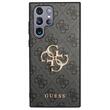 Guess Husa PU 4G Metal Logo Samsung Galaxy S24 Ultra Gri