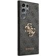 Guess Husa PU 4G Metal Logo Samsung Galaxy S24 Ultra Gri