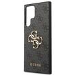 Guess Husa PU 4G Metal Logo Samsung Galaxy S24 Ultra Gri
