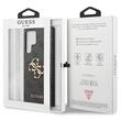 Guess Husa PU 4G Metal Logo Samsung Galaxy S24 Ultra Gri