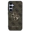 Guess Husa PU 4G Metal Logo Samsung Galaxy S25 Maro