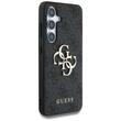 Guess Husa PU 4G Metal Logo Samsung Galaxy S25 Negru