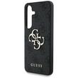 Guess Husa PU 4G Metal Logo Samsung Galaxy S25 Negru