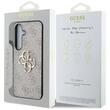 Guess Husa PU 4G Metal Logo Samsung Galaxy S25 Roz
