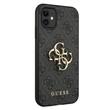Guess Husa PU 4G Metal Logo iPhone 11 Gri