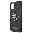 Guess Husa PU 4G Metal Logo iPhone 11 Gri