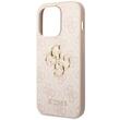 Guess Case PU 4G Metal Logo iPhone 14 Pro Max Pink