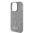 Guess Husa Square Mirror Script Logo iPhone 15 Pro Argintiu