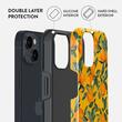 Burga Husa Dual Layer Orange Lemonade iPhone 15 Plus