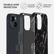 Burga Husa Dual Layer Rose Gold Marble iPhone 15