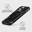 Burga Husa Dual Layer Rose Gold Marble iPhone 15 Pro Max