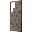 Guess Husa 4G Metal Gold Logo Samsung Galaxy S23 Ultra Maro