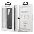 Guess Husa 4G Metal Gold Logo Samsung Galaxy S24 Ultra Negru
