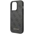 Guess Husa 4G Metal Gold Logo iPhone 15 Pro Max Gri