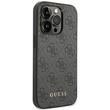 Guess Husa 4G Metal Gold Logo iPhone 15 Pro Max Gri
