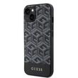 Guess Husa GCube Stripes MagSafe iPhone 14 Negru