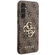 Guess Husa PU 4G Metal Logo Samsung Galaxy S23 FE Maro
