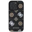 Guess Husa PU 4G Peony MagSafe iPhone 16 Pro Negru