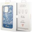 Guess Husa Porcelain Collection iPhone 14 Pro Albastru