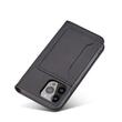 Lemontti Husa Book Magnet Card iPhone 14 Pro, with wallet holder, Black