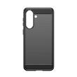 Lemontti Husa Carbon Case Flexible Samsung Galaxy A57 Negru