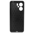 Lemontti Husa Carbon Case Flexible Xiaomi Redmi 13C 4G / 13C 5G / Poco M6 / C65 Negru